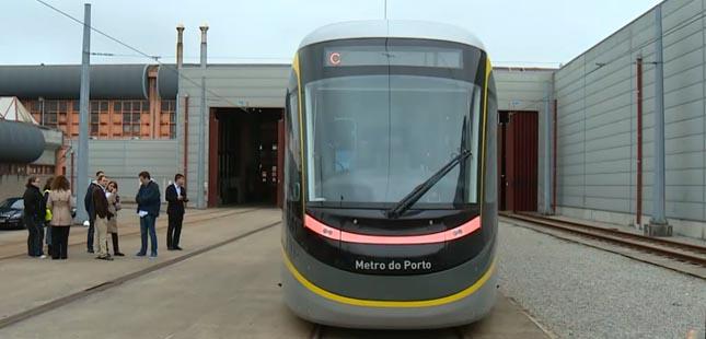 Novos veículos da Metro do Porto vão circular em maio