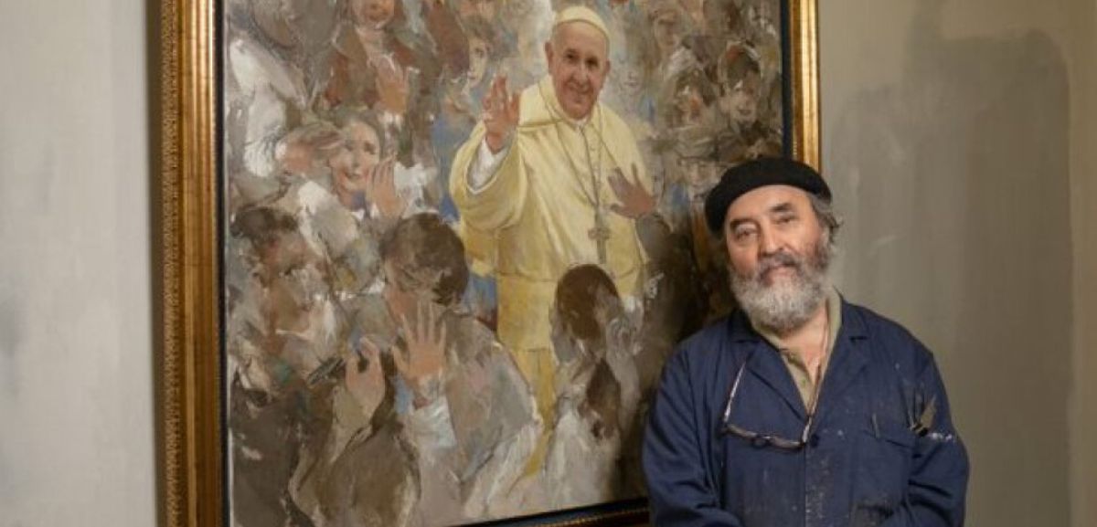Pintor portuense vai levar a cidade do Porto ao Papa