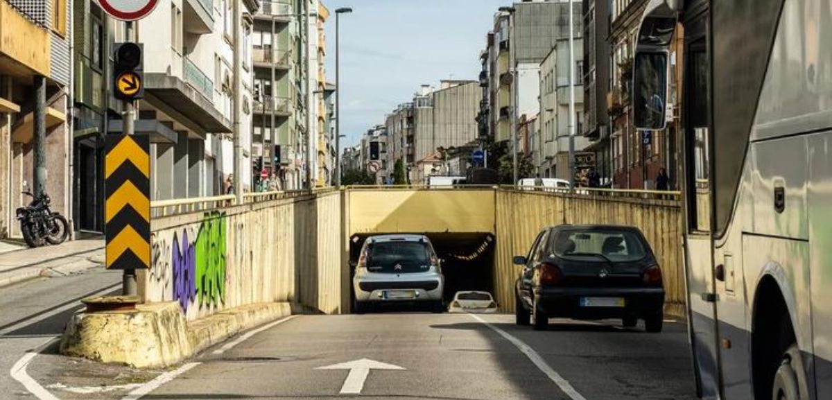 Túnel de Faria Guimarães será temporariamente encerrado ao trânsito