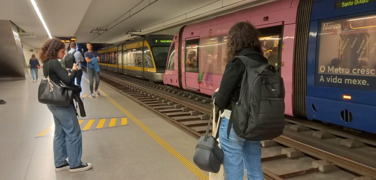 Metro do Porto preparado para enfrentar as chuvas e os ventos fortes