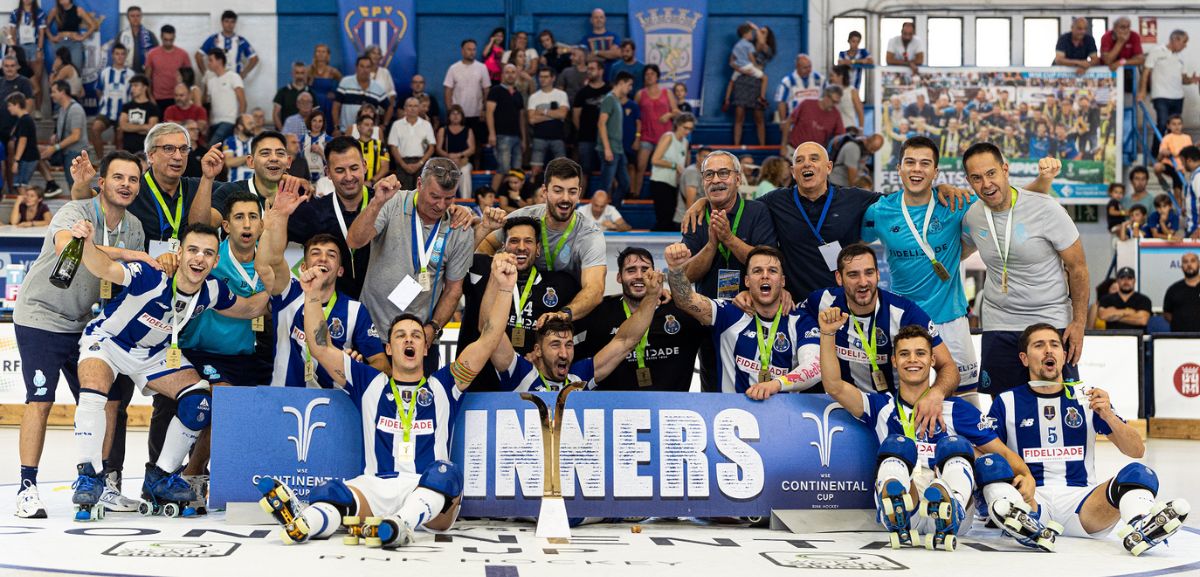 Parabéns, dragões! FC Porto sagra-se campeão da Taça Continental, em hóquei