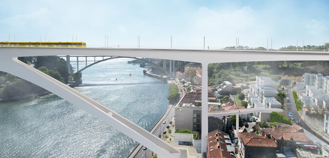 Veículos de emergência vão poder circular na nova ponte do Metro do Porto