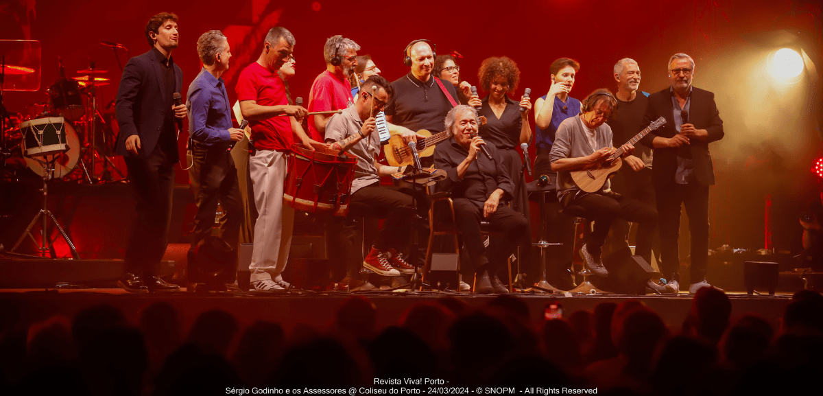 Sérgio Godinho & Os Assessores encantaram o Coliseu do Porto com melodias da liberdade